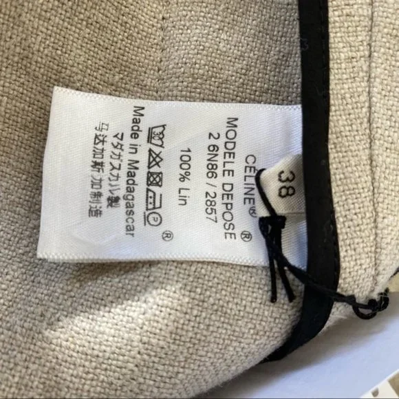 CELINE MIDI LINEN DRESS | SIZE FR 38/US 6 | NWT | RETAILED FOR $1,550 - Picture 12 of 14